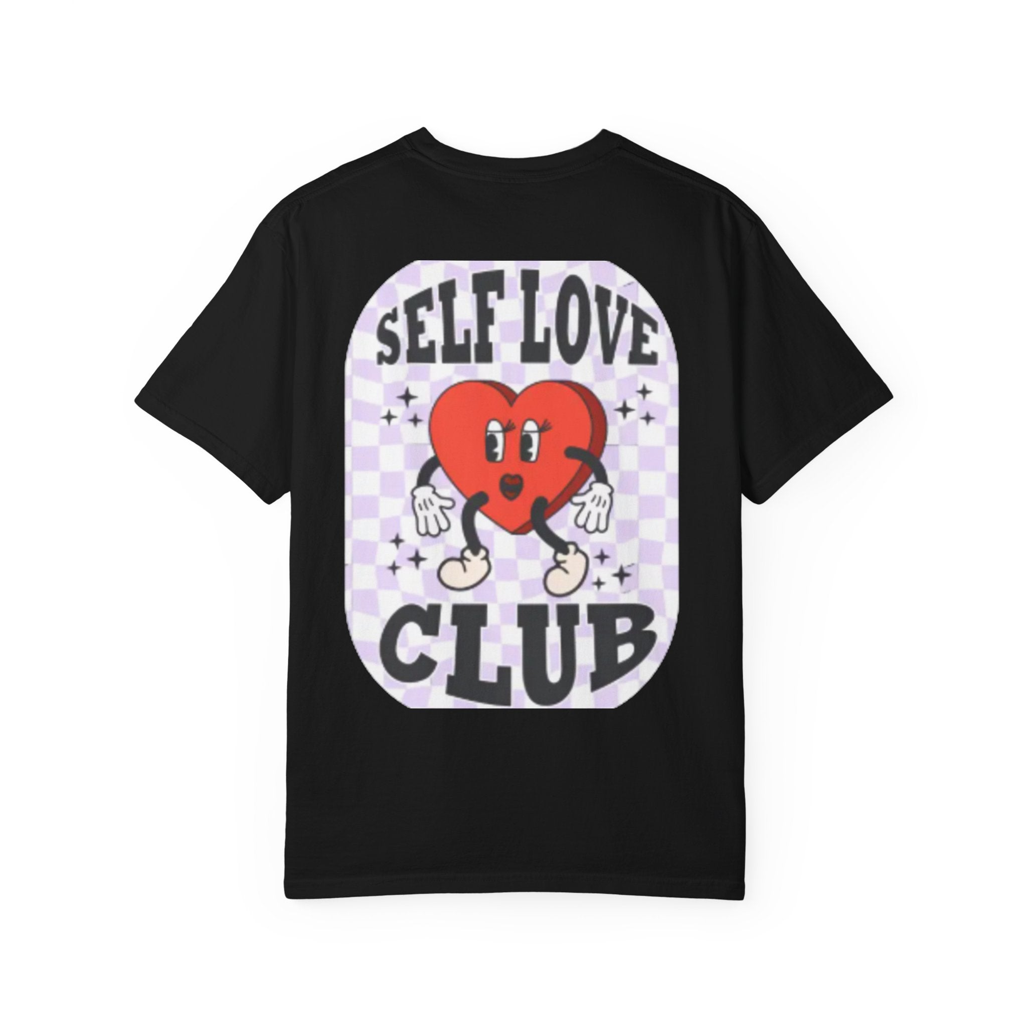 Self Love Club T-Shirt — Retro Heart Graphic Tee