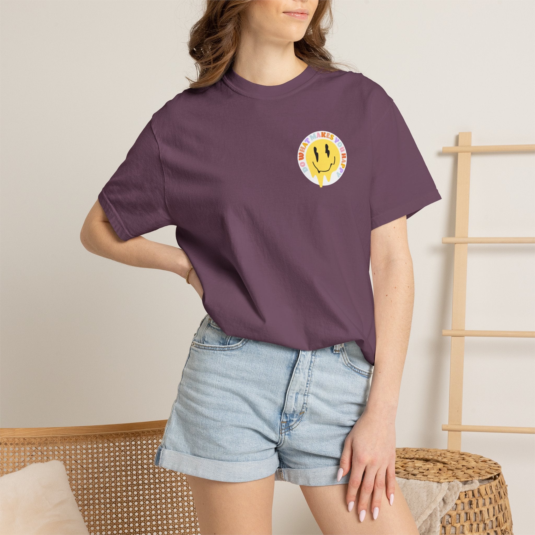 Graphic T-Shirt — "Good Things Take Time" Retro Typography Motivational Tee