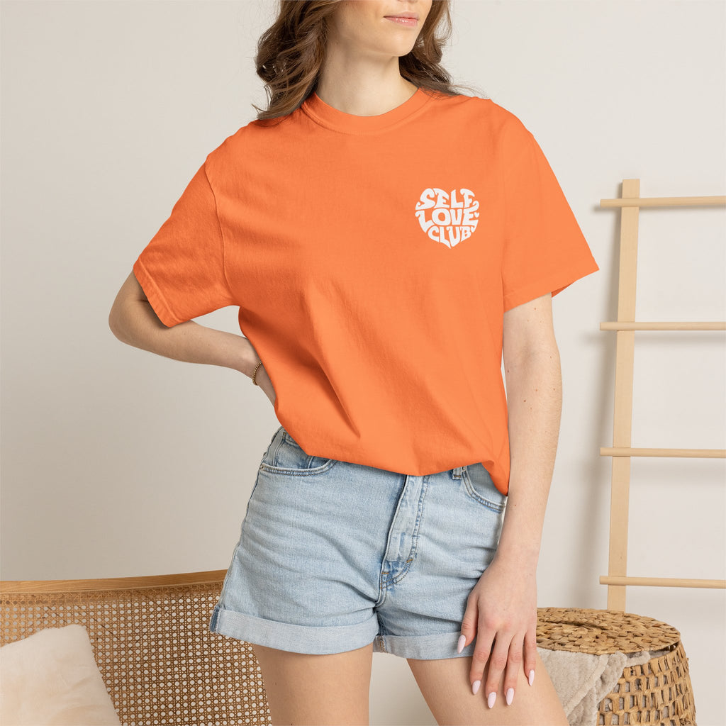 Self Love Club T-Shirt — Retro Heart Graphic Tee