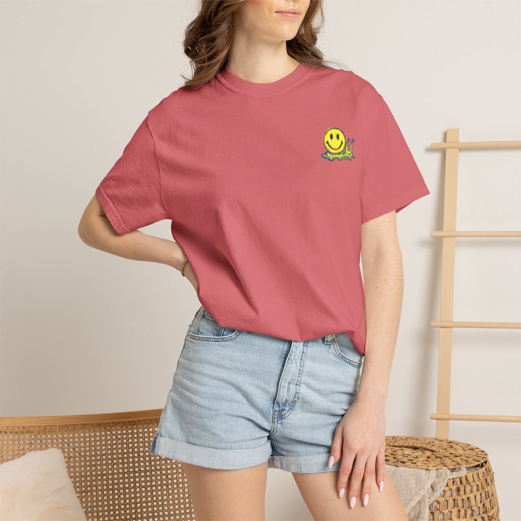 Smiley Snail T-Shirt — Retro Cute Smiling Snail Graphic Tee