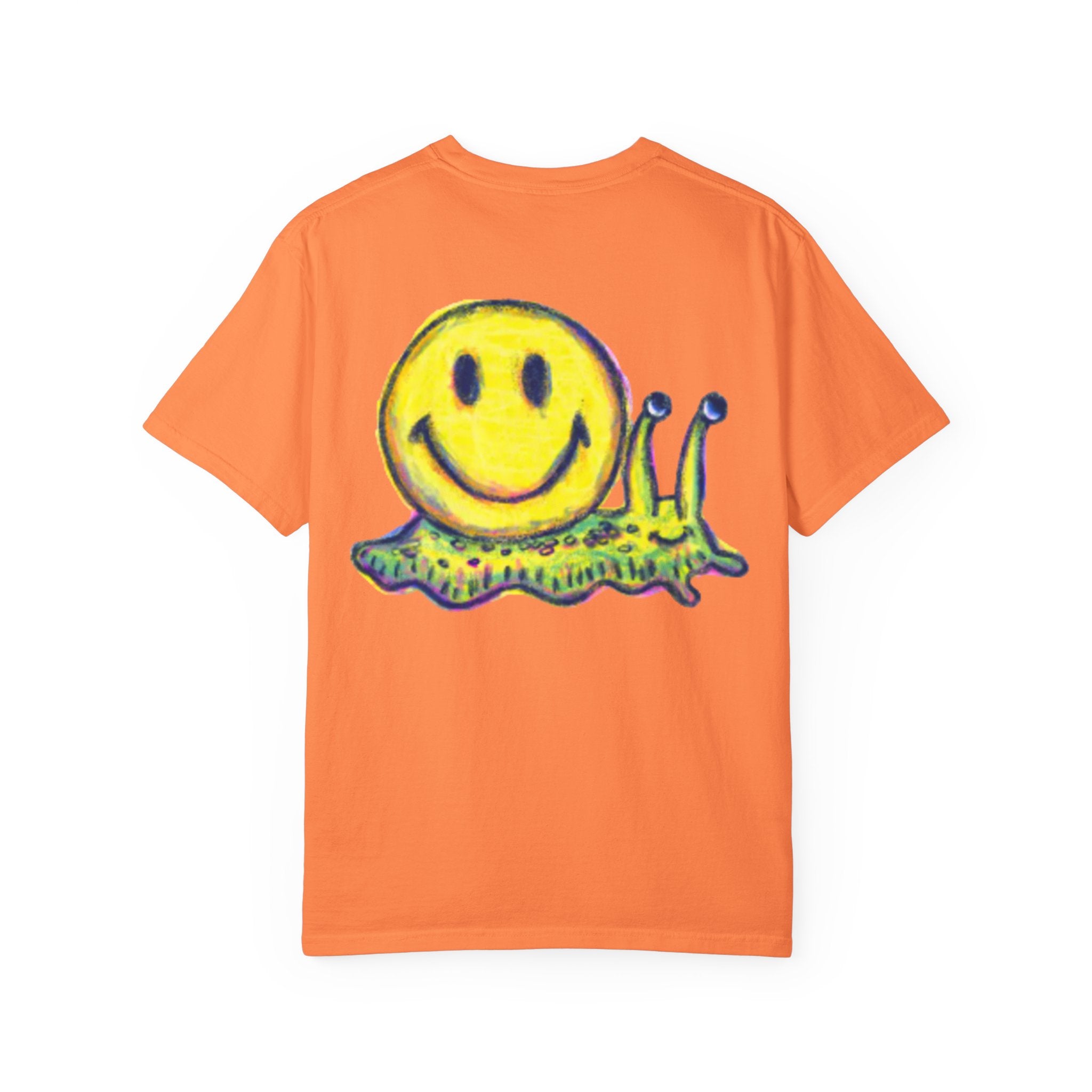 Smiley Snail T-Shirt — Retro Cute Smiling Snail Graphic Tee