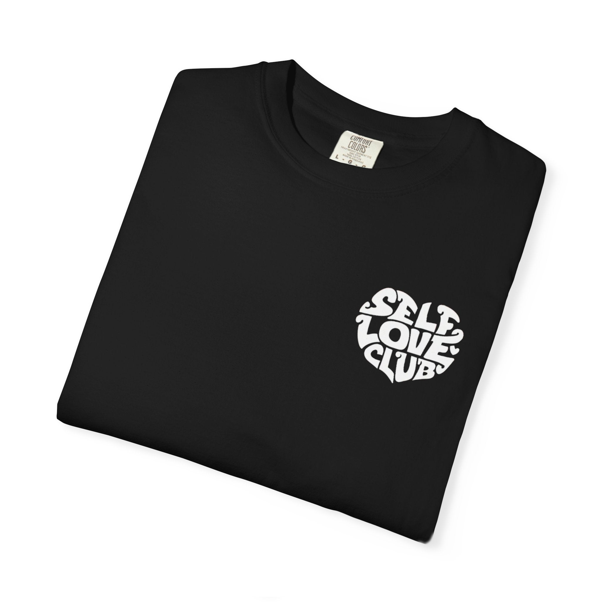 Self Love Club T-Shirt — Retro Heart Graphic Tee