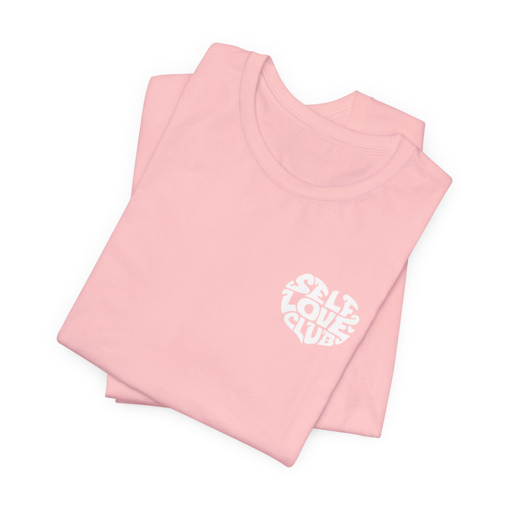 Self Love Club T-Shirt — Retro Heart Graphic Tee
