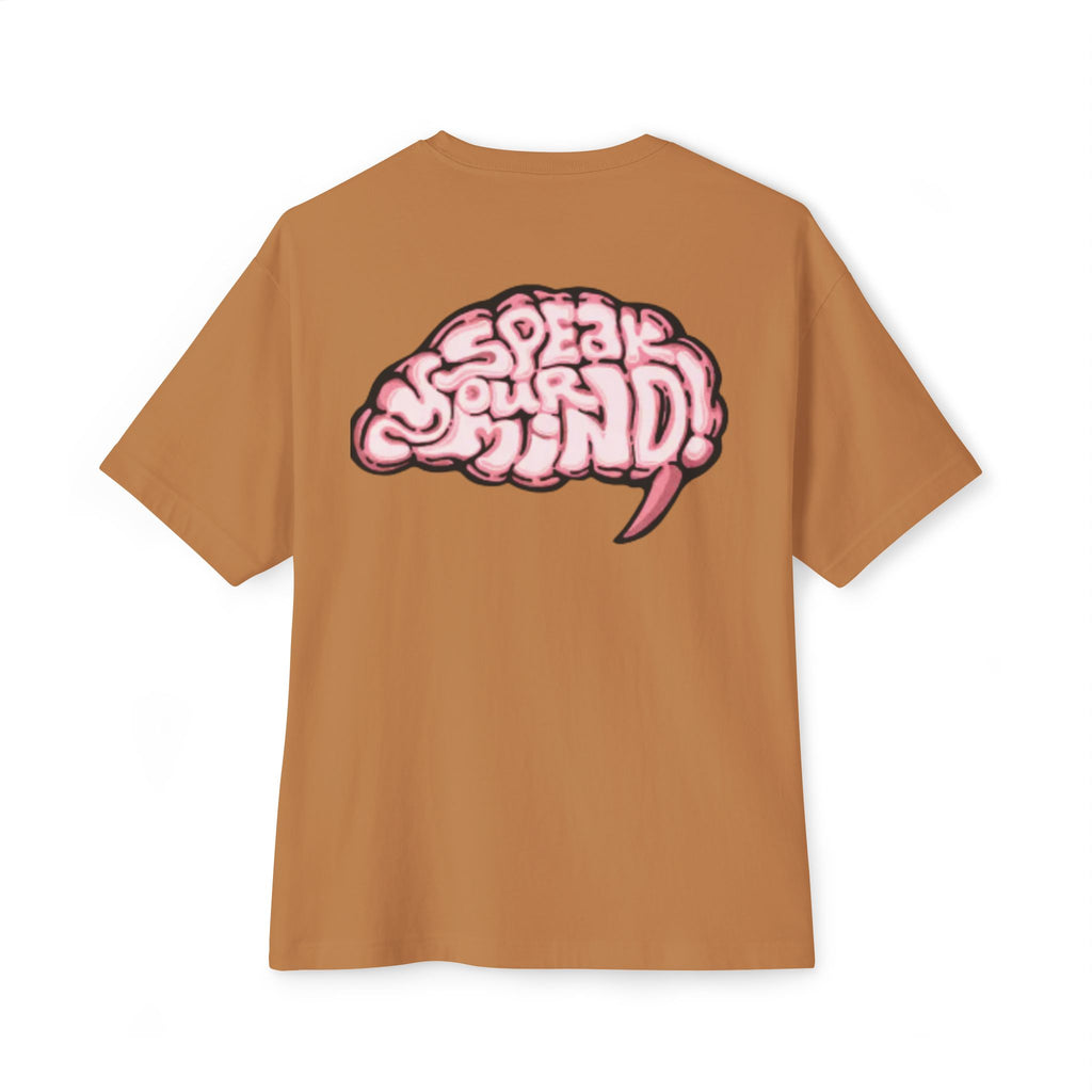 Speak Your Mind Tee — Graphic Oversized T‑Shirt