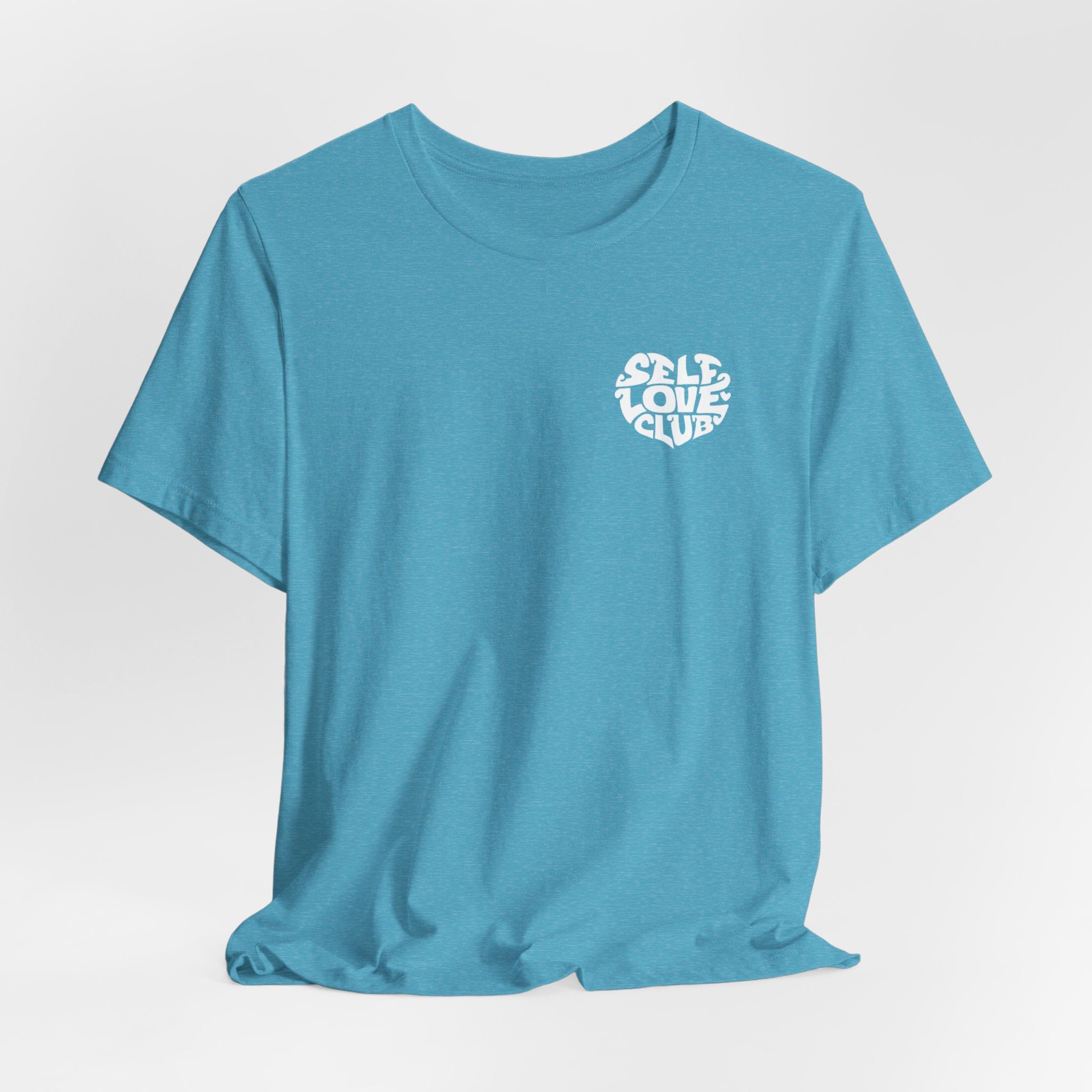Self Love Club T-Shirt — Retro Heart Graphic Tee