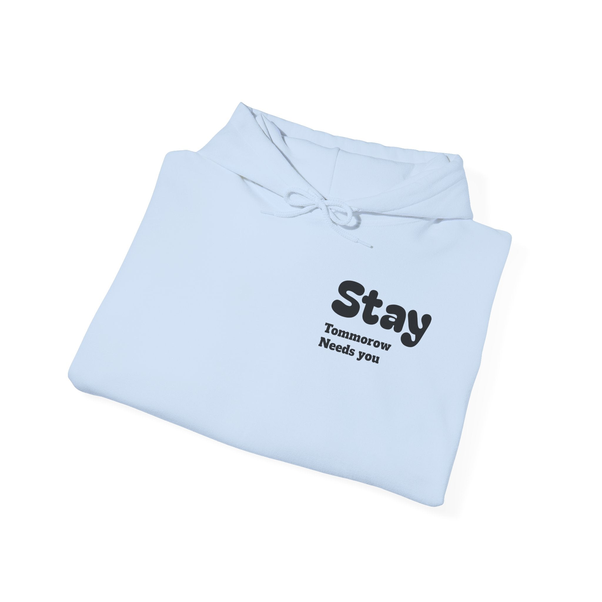 Hoodie — 'You're Enough' Minimal Mental Health Support Pullover