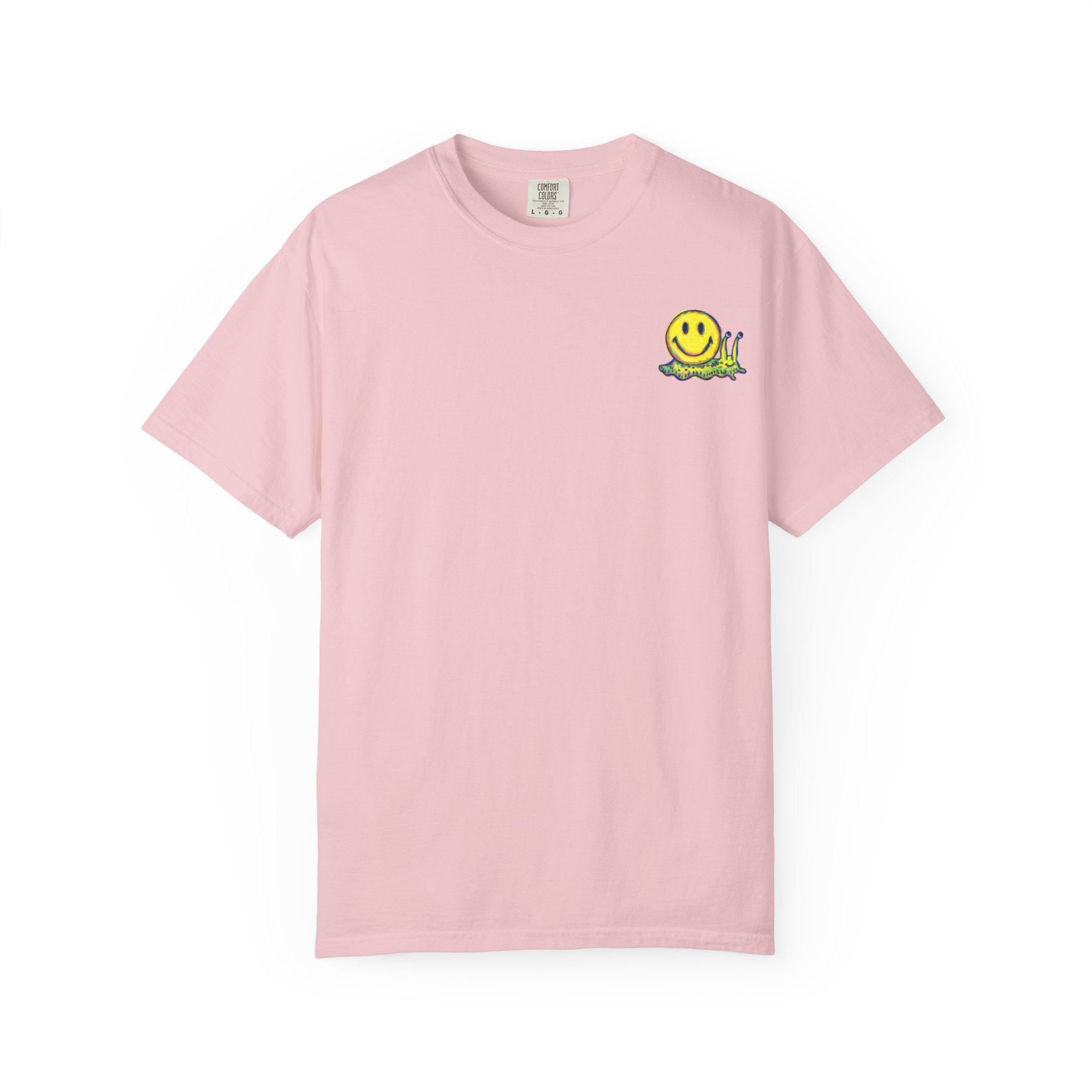 Smiley Snail T-Shirt — Retro Cute Smiling Snail Graphic Tee
