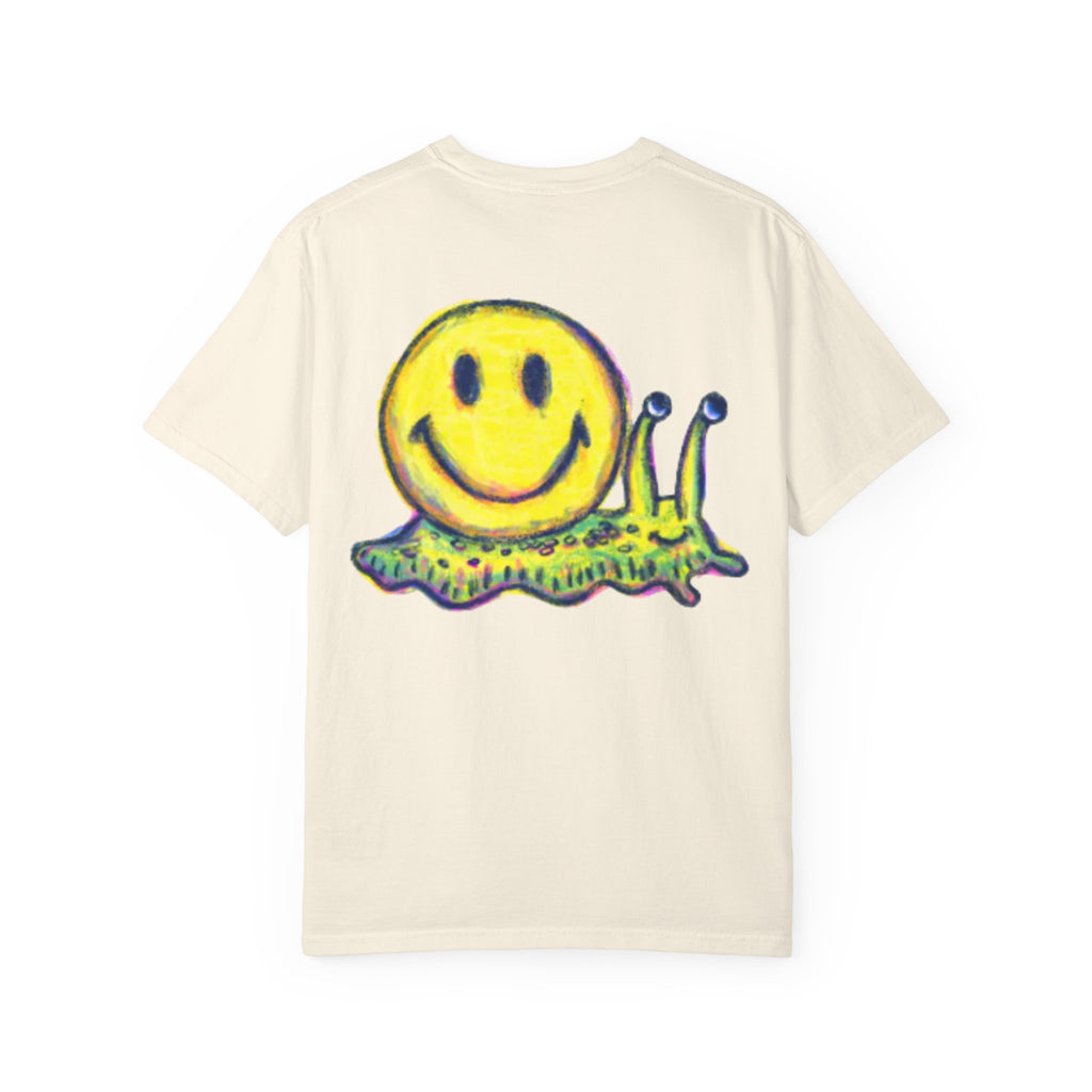 Smiley Snail T-Shirt — Retro Cute Smiling Snail Graphic Tee