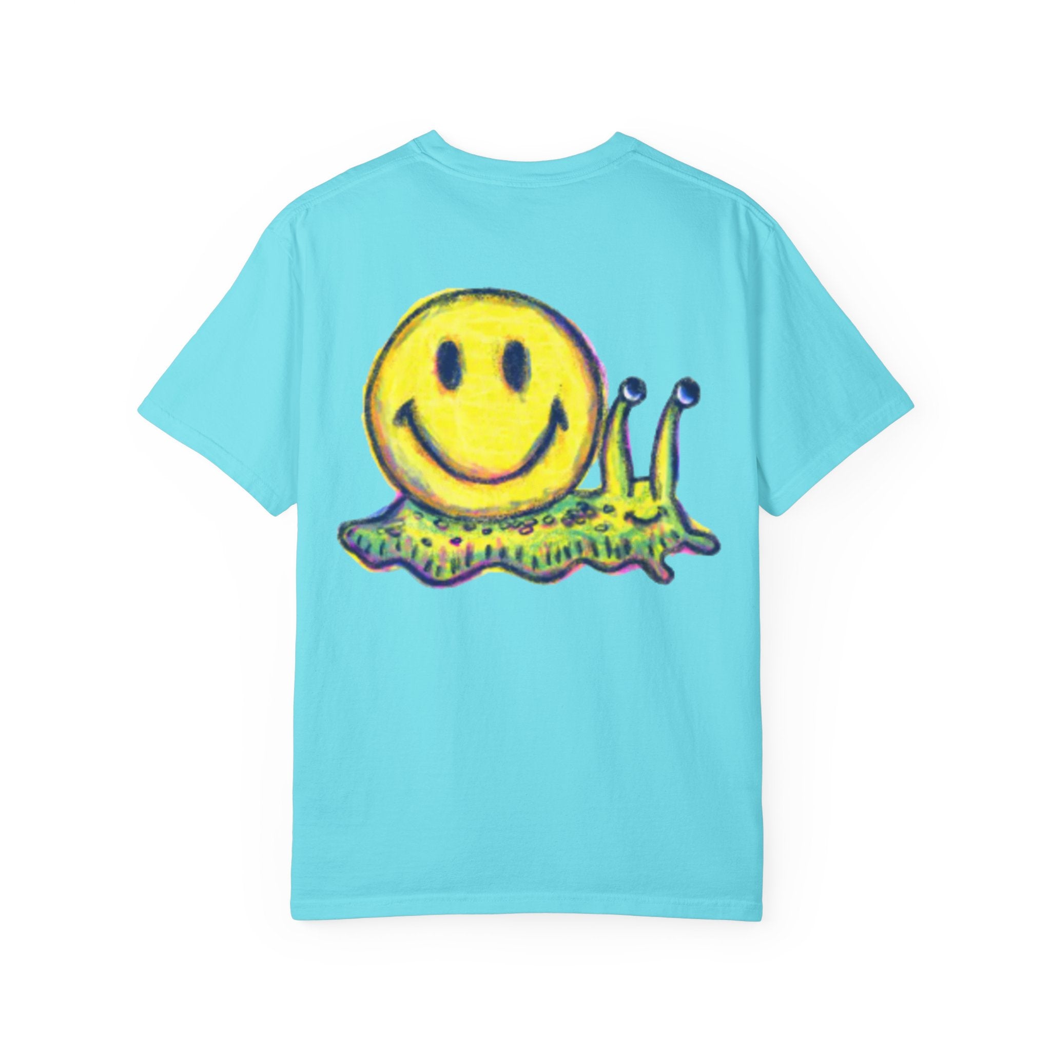 Smiley Snail T-Shirt — Retro Cute Smiling Snail Graphic Tee