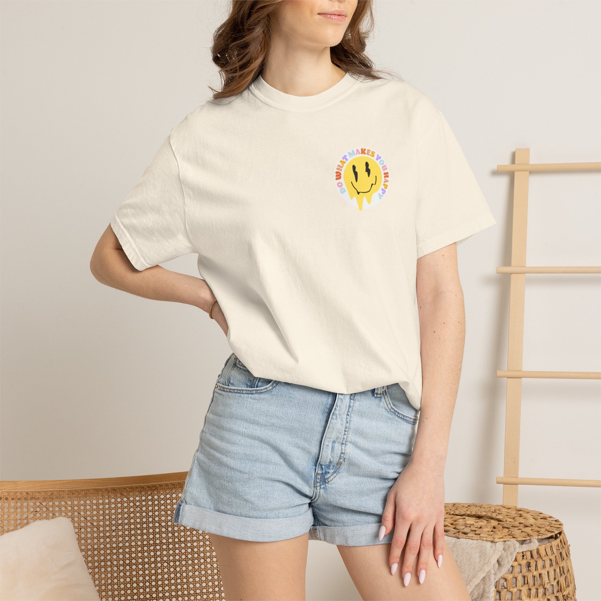 Graphic T-Shirt — "Good Things Take Time" Retro Typography Motivational Tee