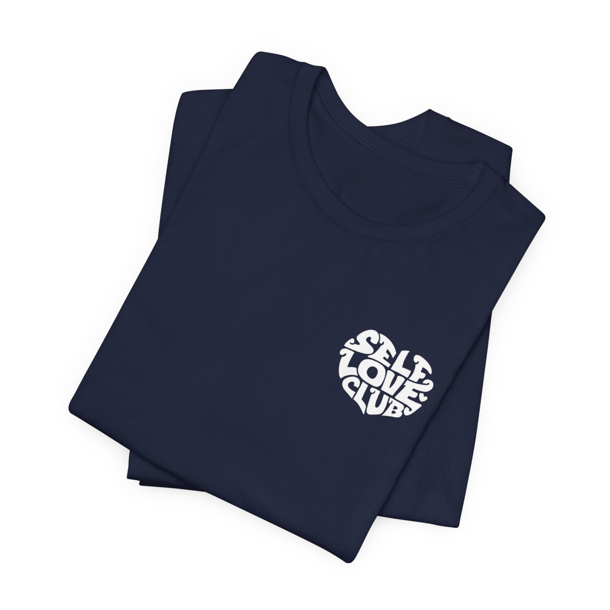 Self Love Club T-Shirt — Retro Heart Graphic Tee