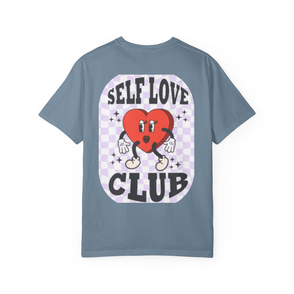 Self Love Club T-Shirt — Retro Heart Graphic Tee