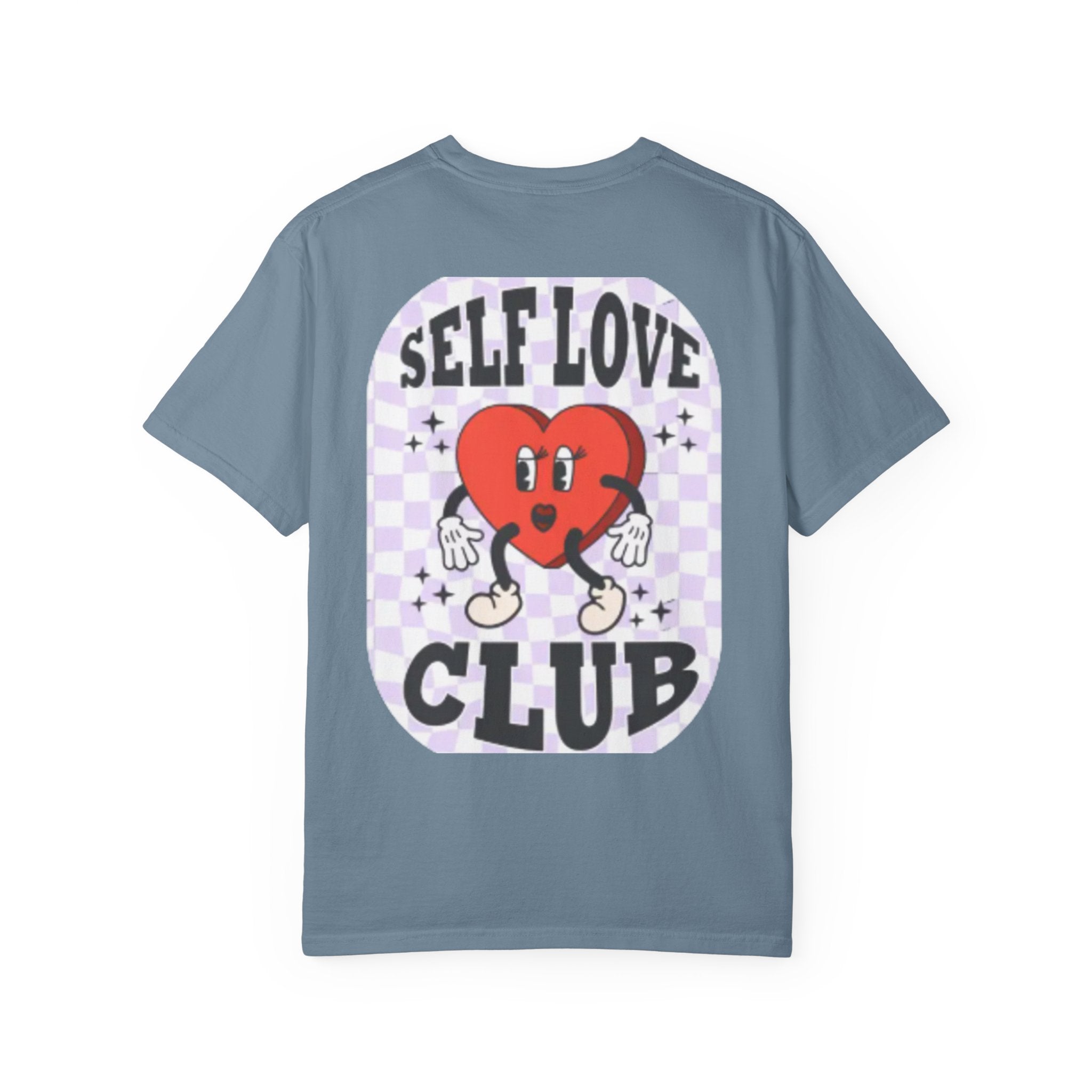 Self Love Club T-Shirt — Retro Heart Graphic Tee