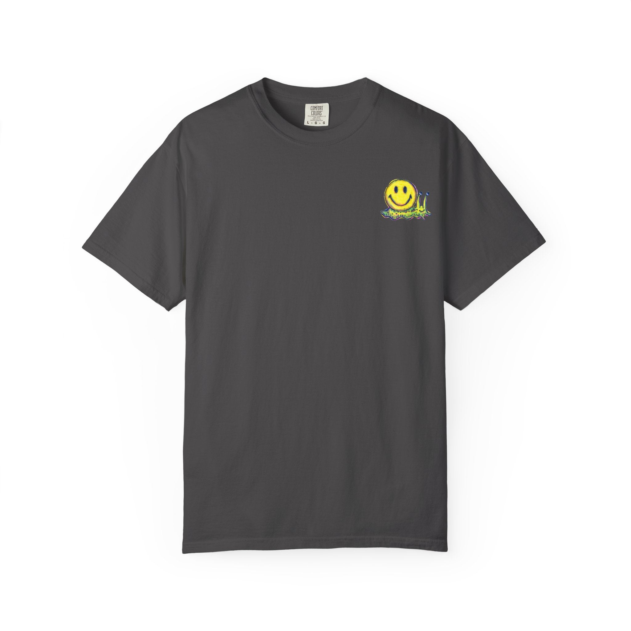 Smiley Snail T-Shirt — Retro Cute Smiling Snail Graphic Tee