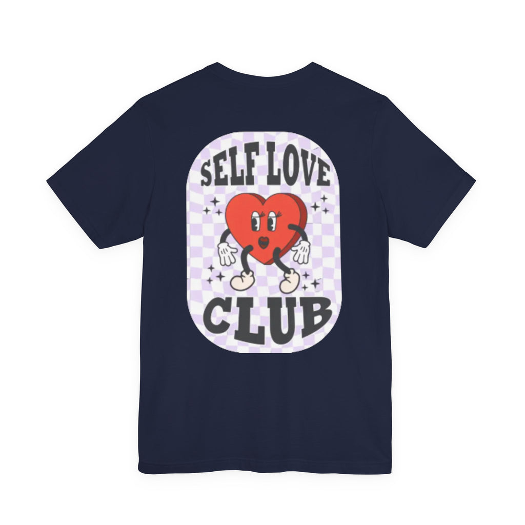 Self Love Club T-Shirt — Retro Heart Graphic Tee