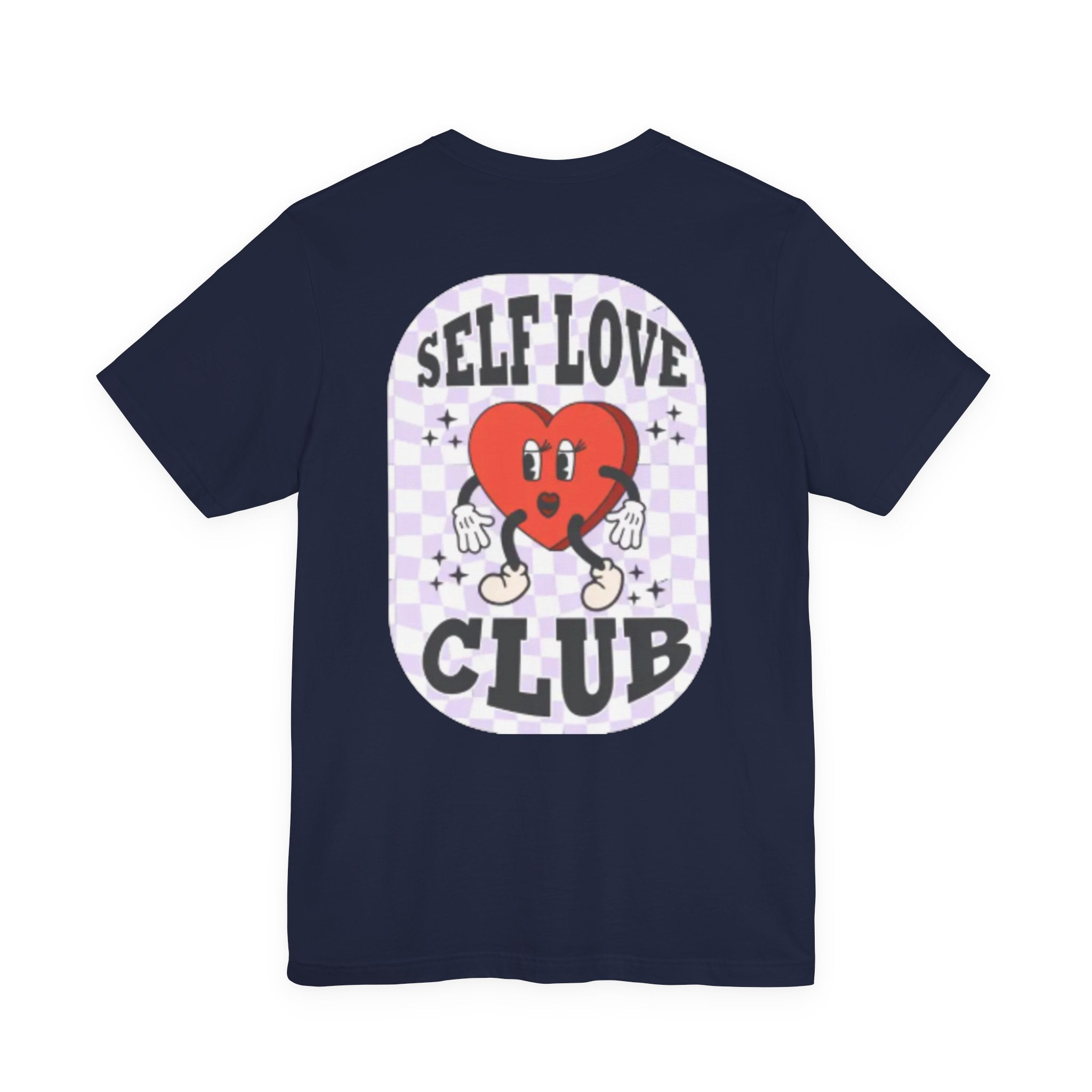 Self Love Club T-Shirt — Retro Heart Graphic Tee