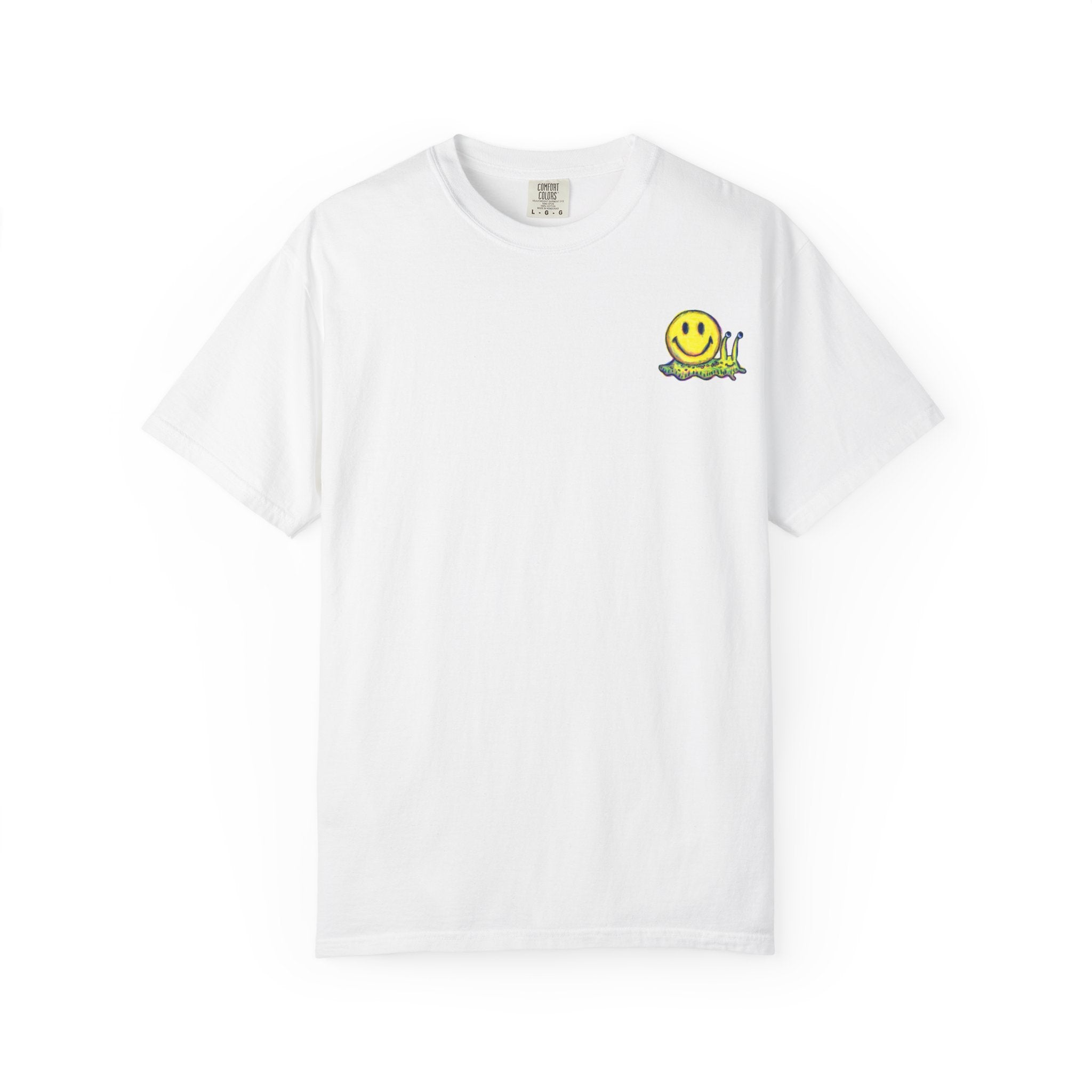 Smiley Snail T-Shirt — Retro Cute Smiling Snail Graphic Tee