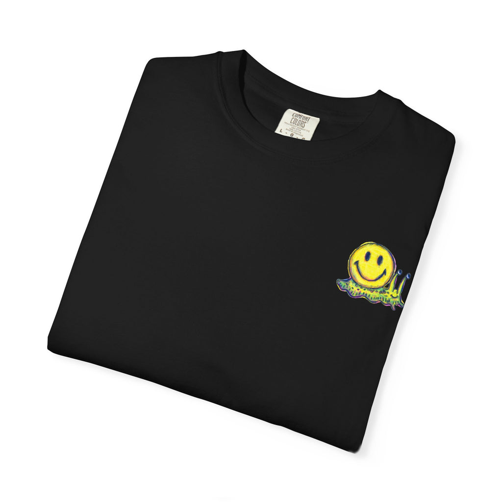 Smiley Snail T-Shirt — Retro Cute Smiling Snail Graphic Tee