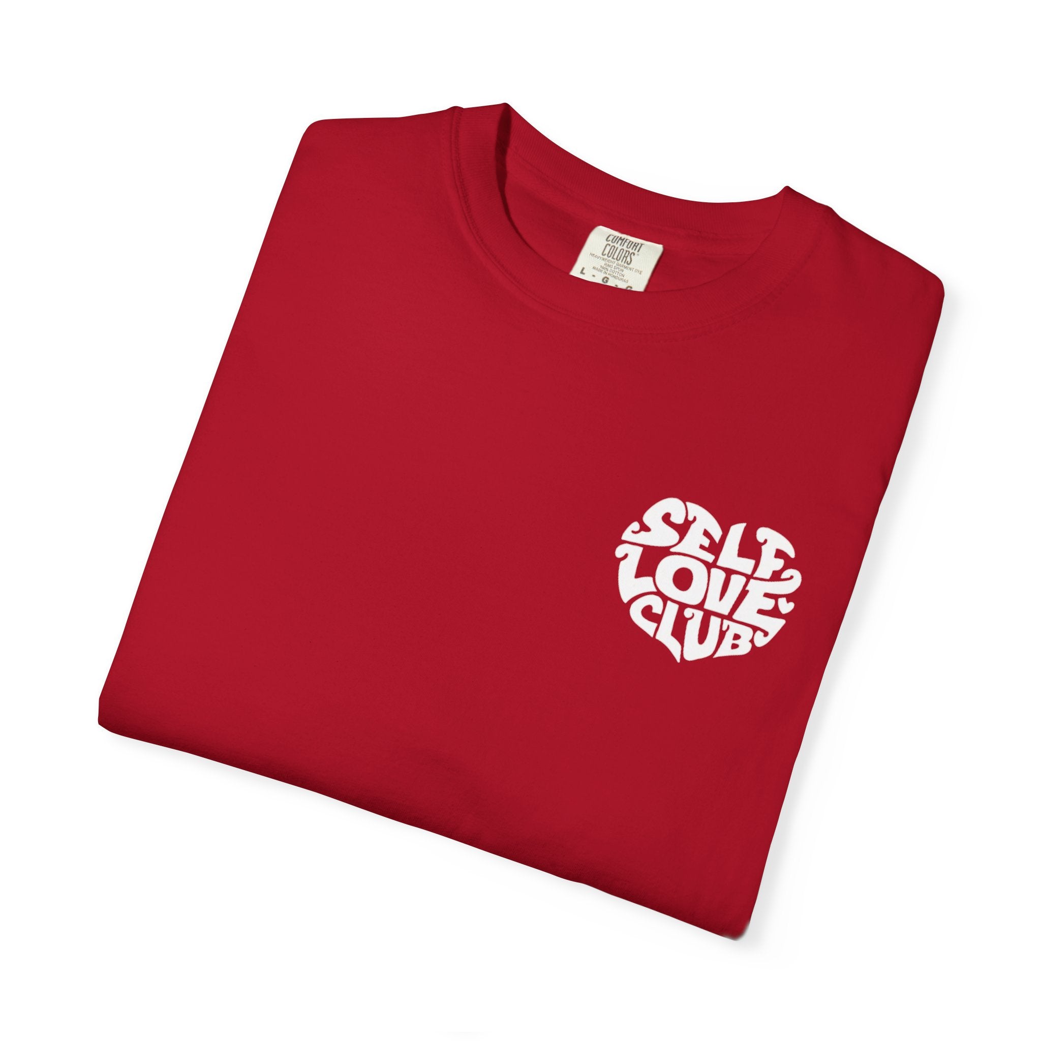 Self Love Club T-Shirt — Retro Heart Graphic Tee