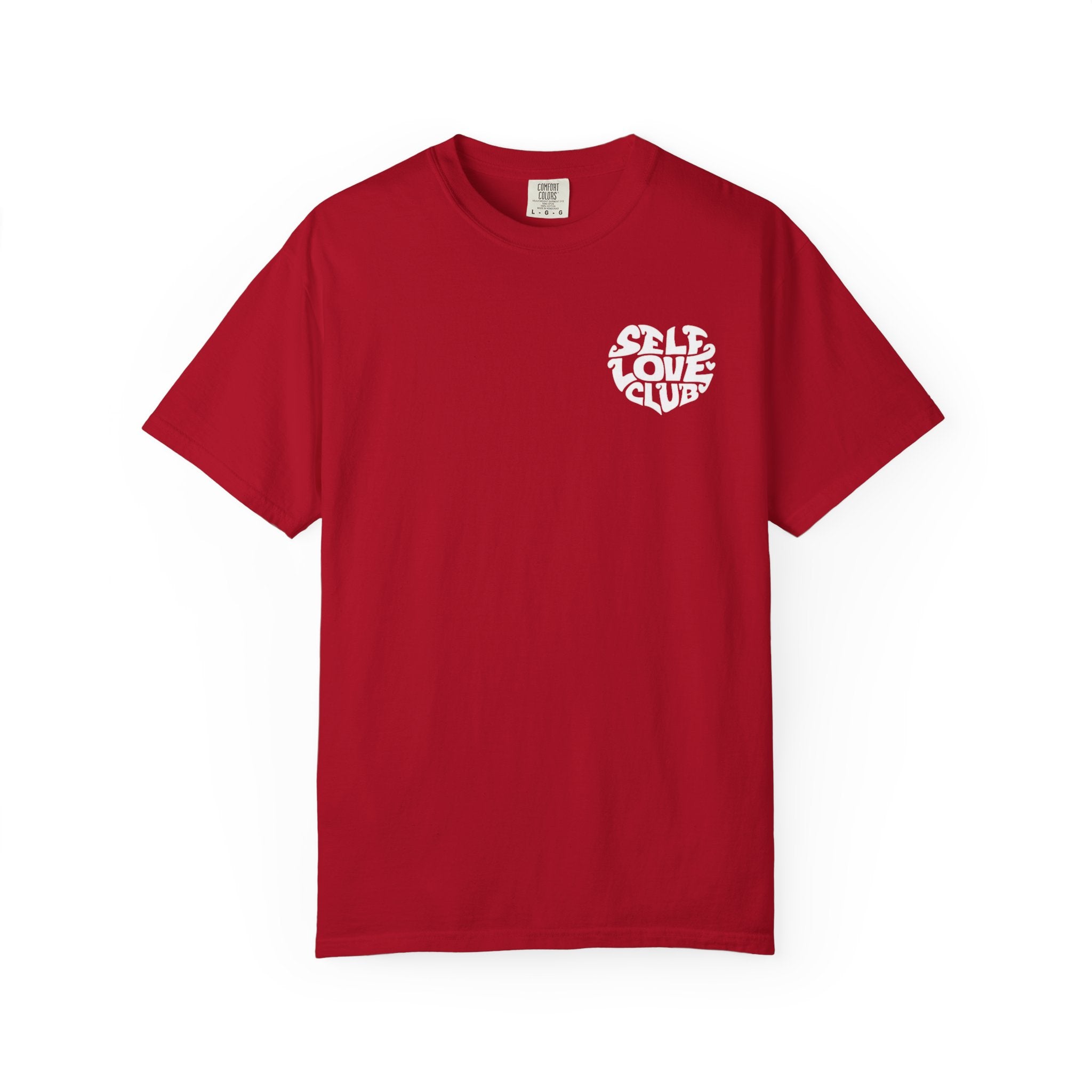 Self Love Club T-Shirt — Retro Heart Graphic Tee