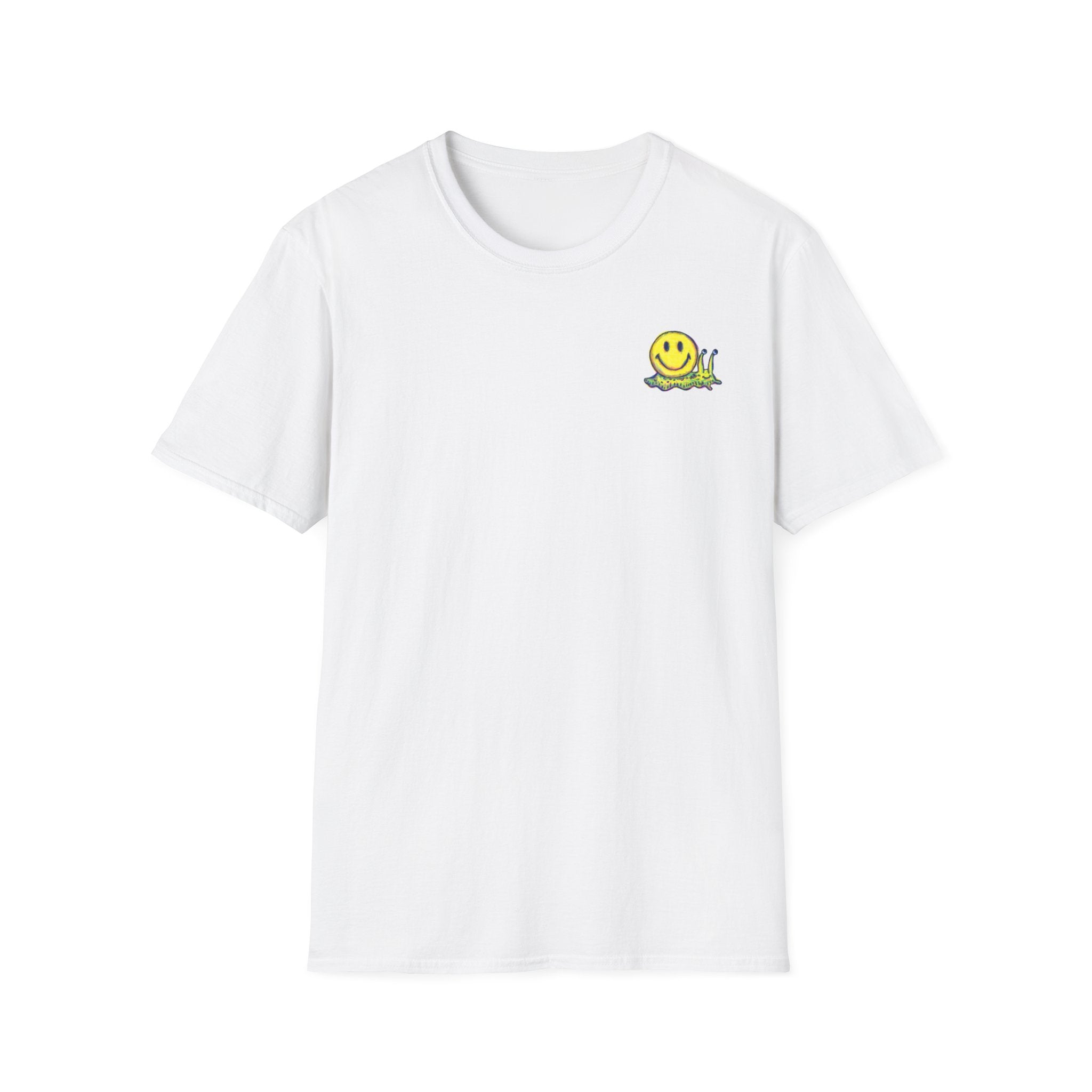 Smiley Snail T-Shirt — Retro Cute Smiling Snail Graphic Tee