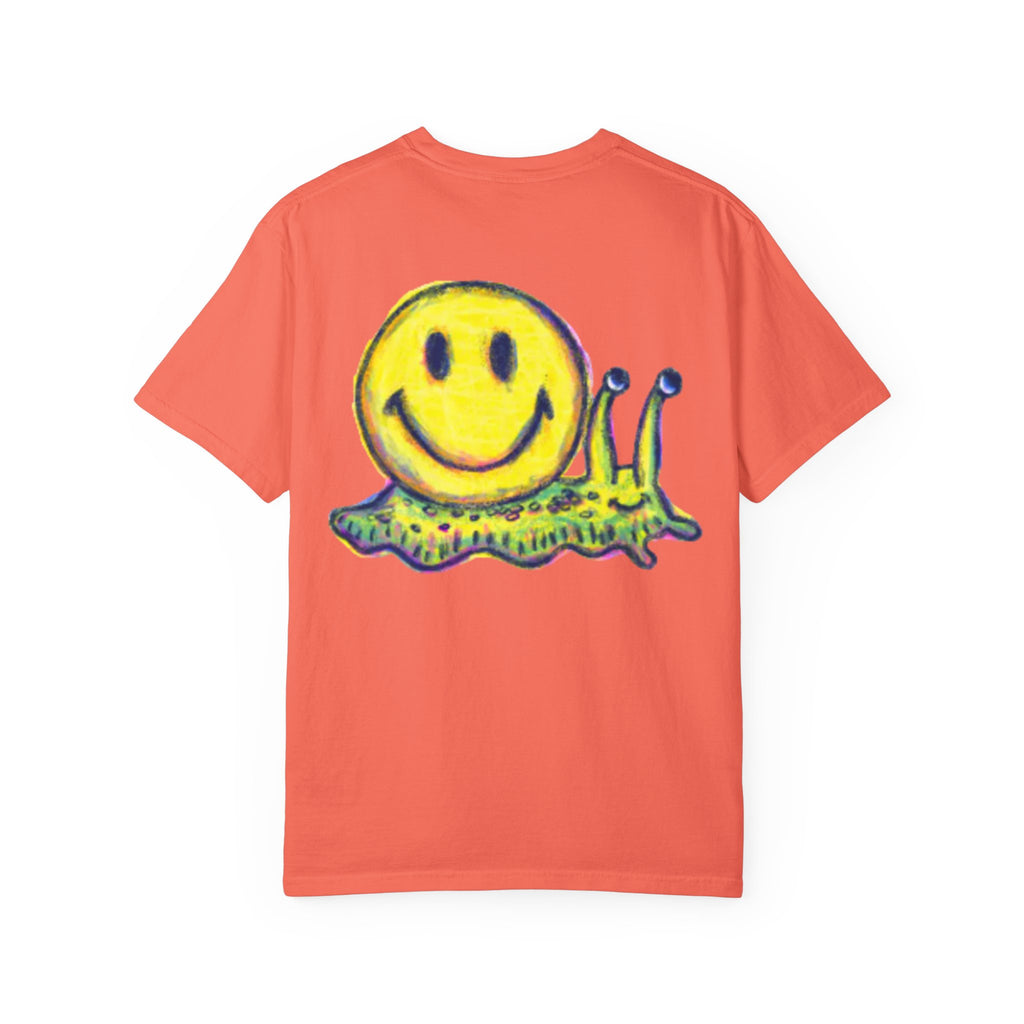 Smiley Snail T-Shirt — Retro Cute Smiling Snail Graphic Tee