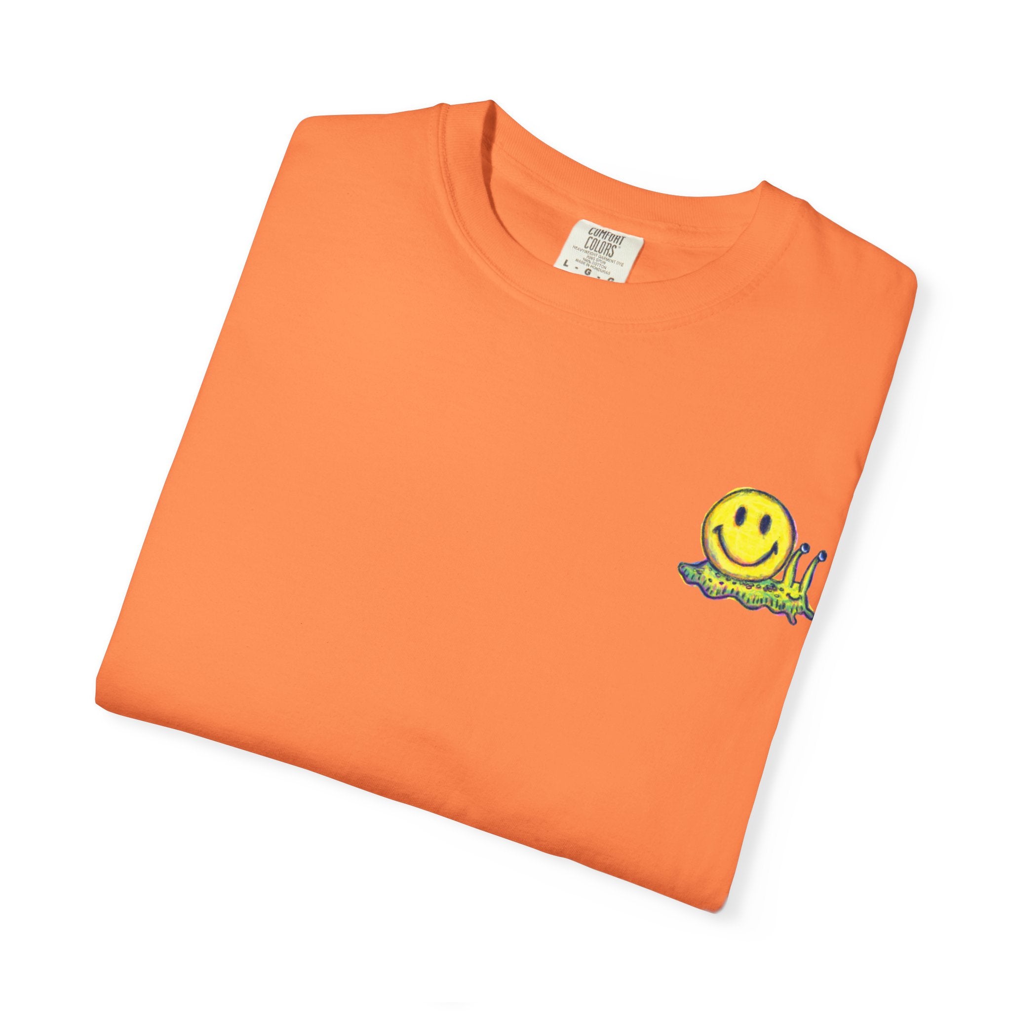 Smiley Snail T-Shirt — Retro Cute Smiling Snail Graphic Tee
