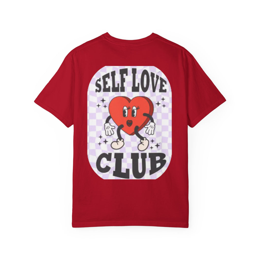 Self Love Club T-Shirt — Retro Heart Graphic Tee