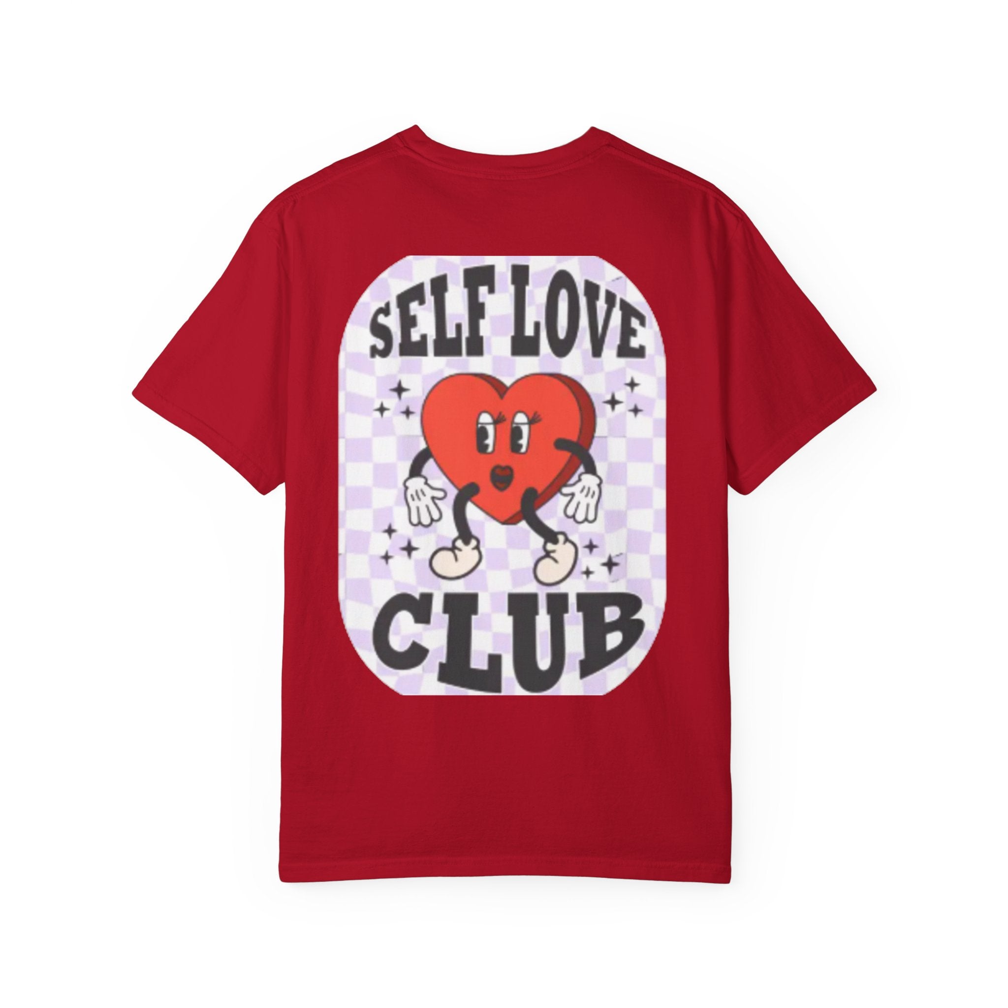 Self Love Club T-Shirt — Retro Heart Graphic Tee