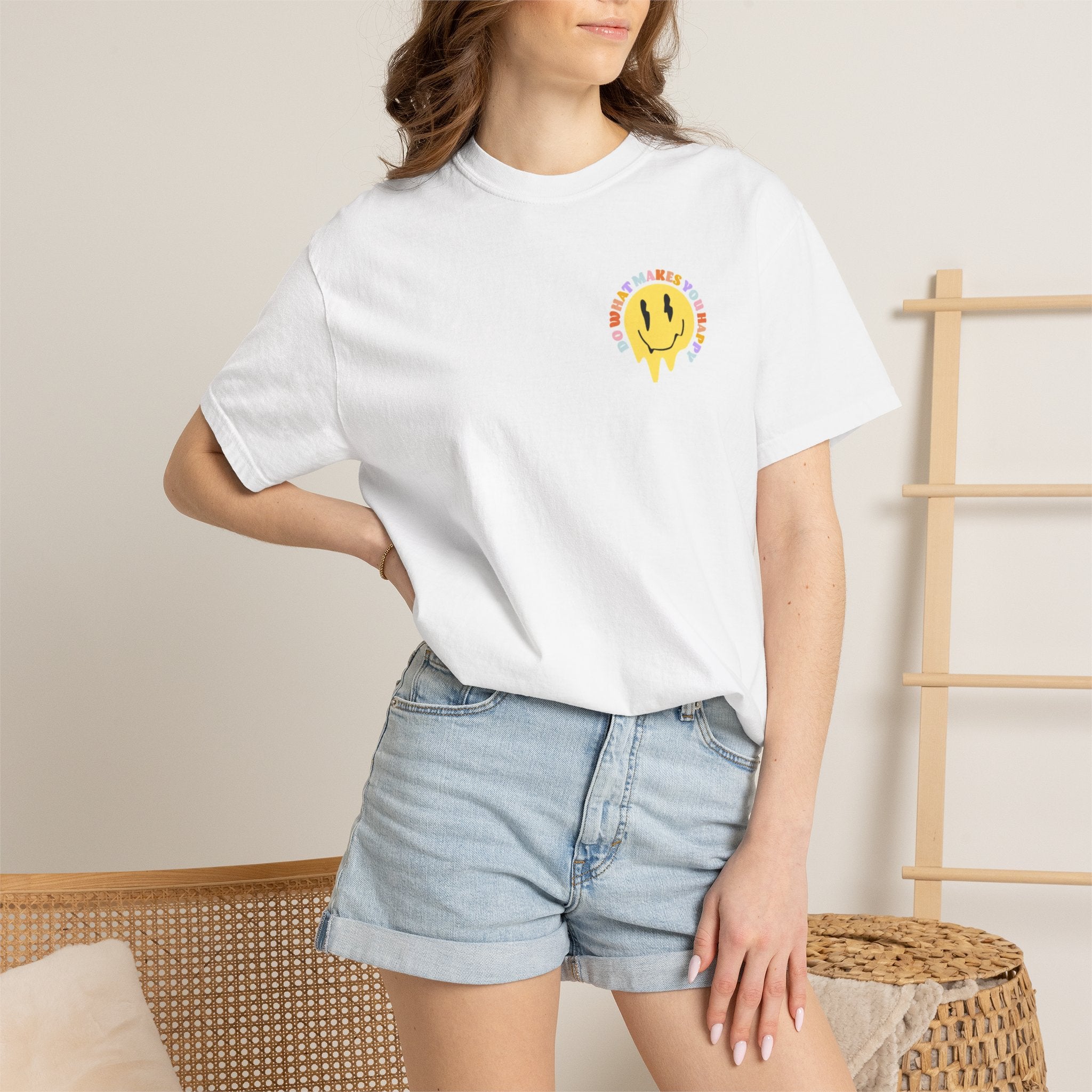 Graphic T-Shirt — "Good Things Take Time" Retro Typography Motivational Tee