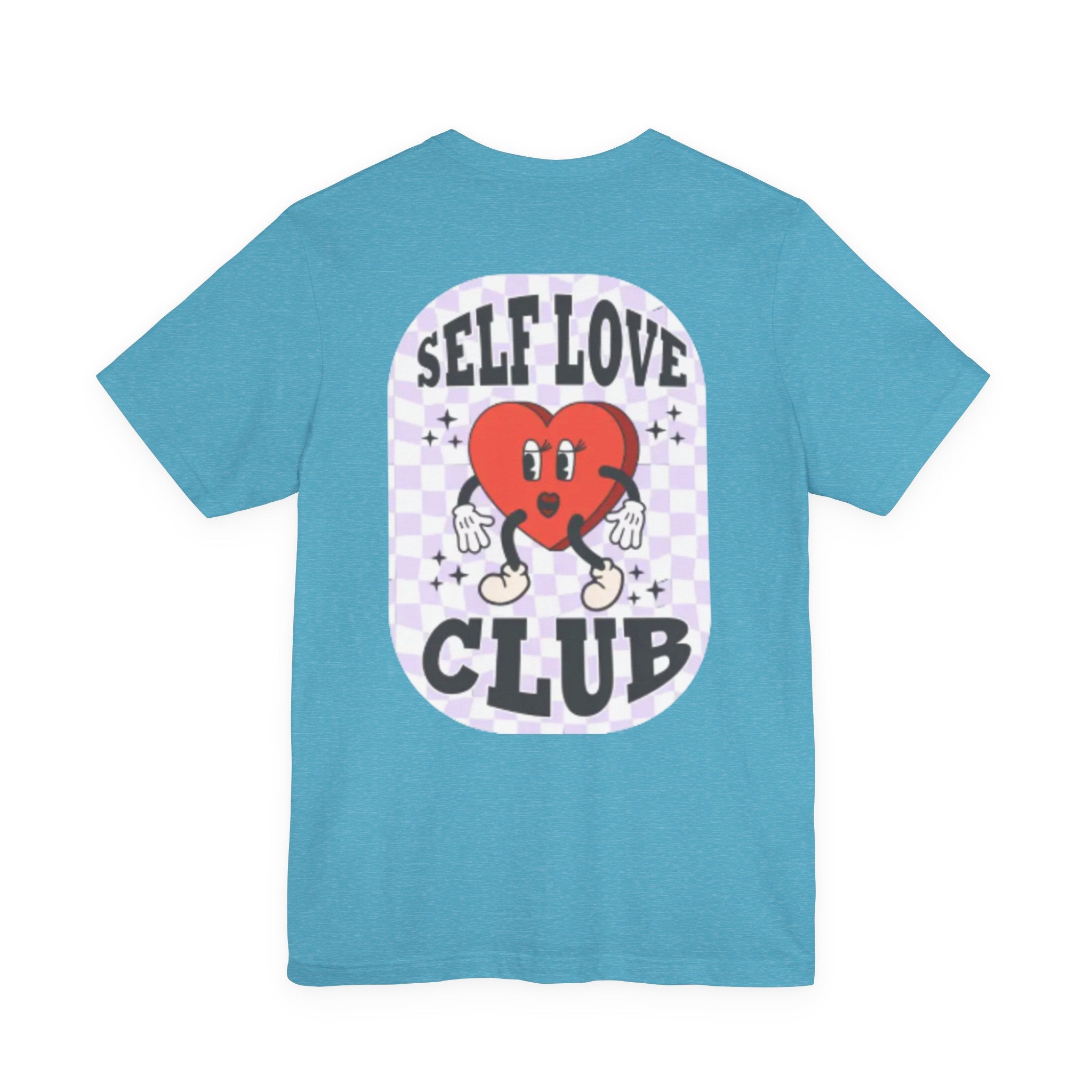Self Love Club T-Shirt — Retro Heart Graphic Tee