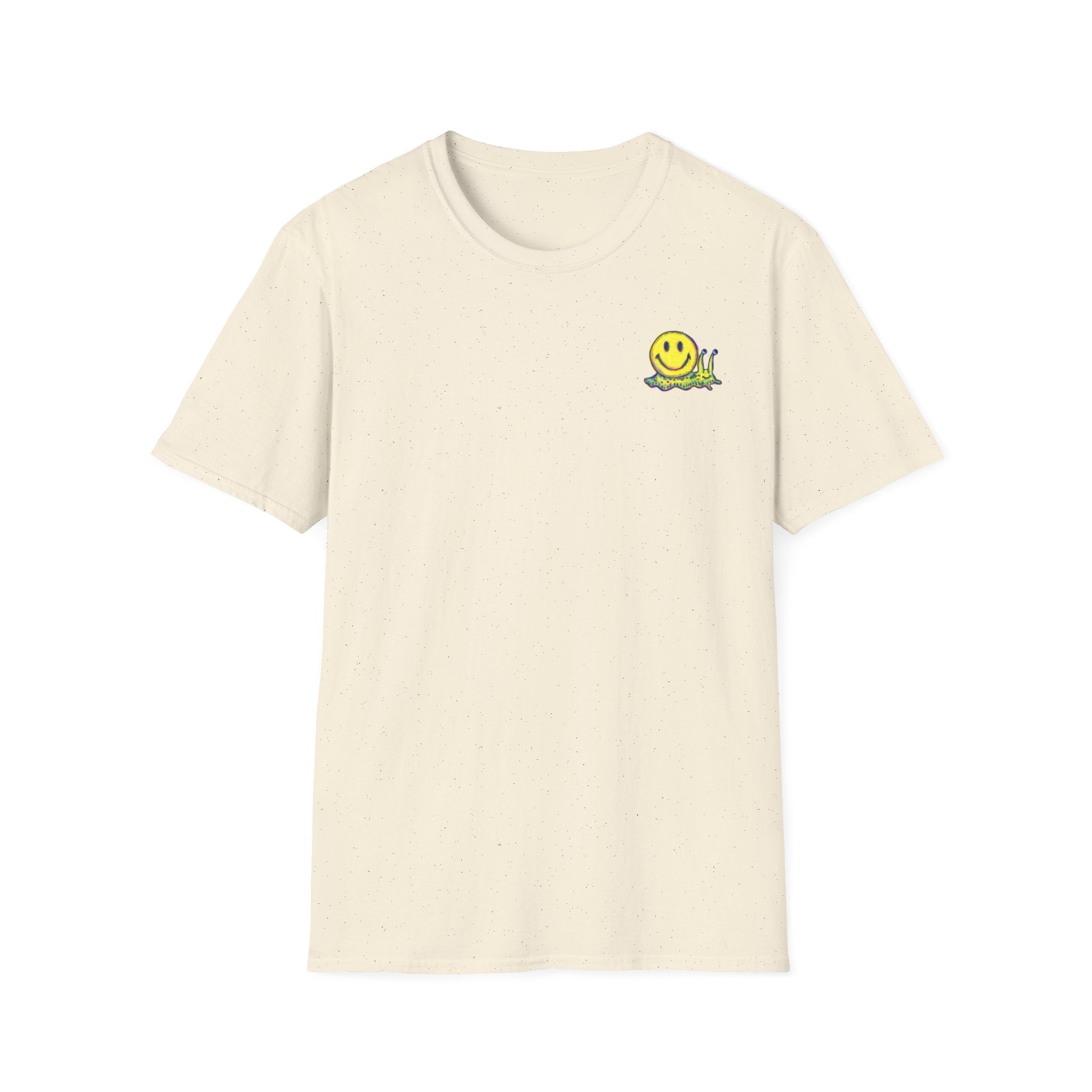 Smiley Snail T-Shirt — Retro Cute Smiling Snail Graphic Tee