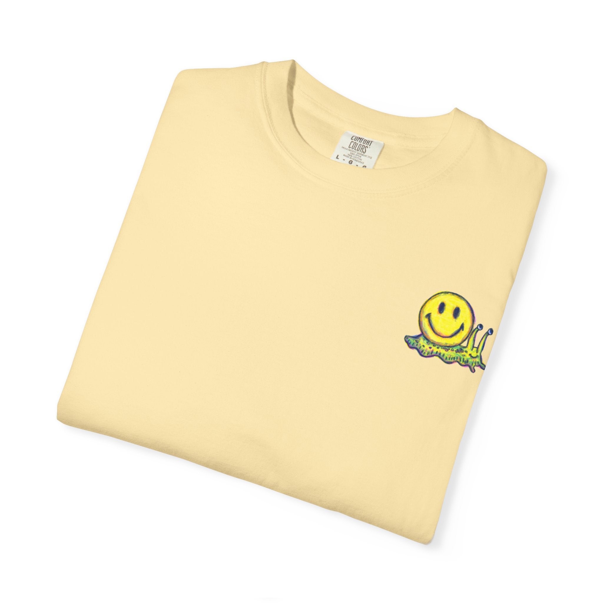 Smiley Snail T-Shirt — Retro Cute Smiling Snail Graphic Tee