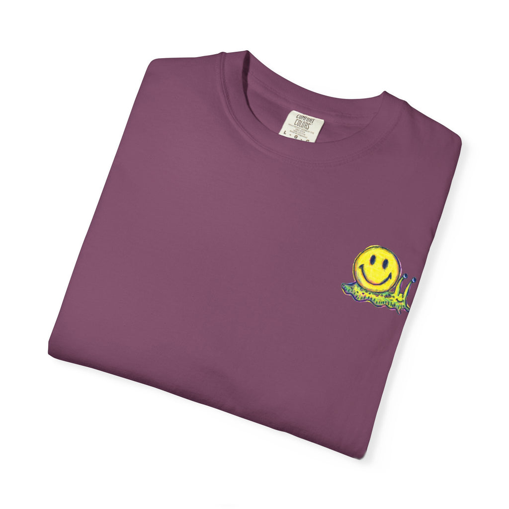 Smiley Snail T-Shirt — Retro Cute Smiling Snail Graphic Tee